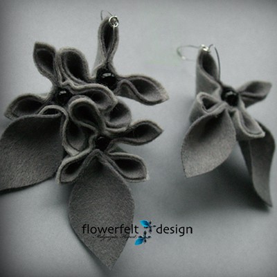 Szlachetne szarości FlowerFelt Design