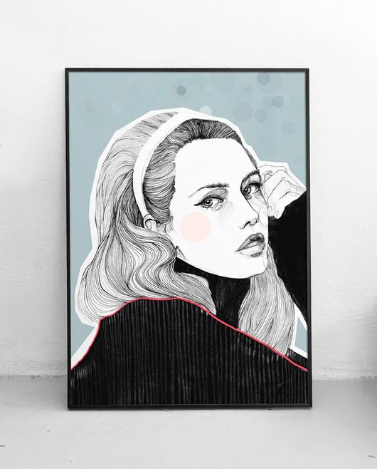 Kobieta IV - 50x70 cm. Pako Studio