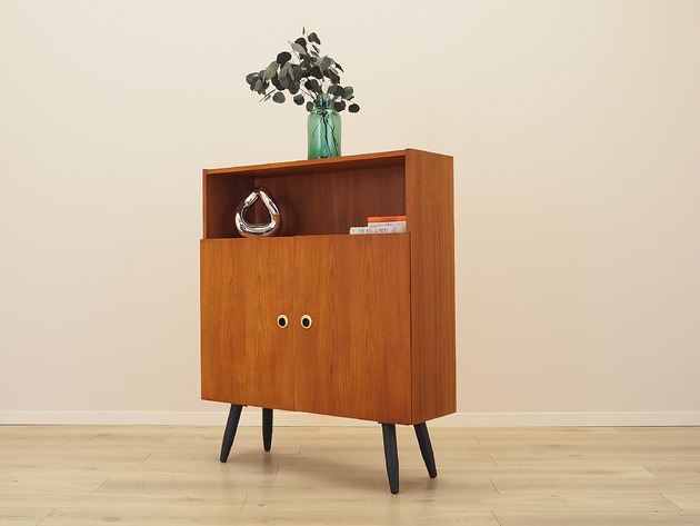 komody Szafka tekowa, duński design, lata 70, produkcja: Dania