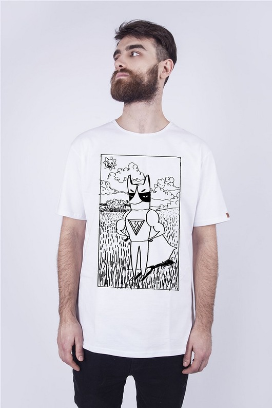 T-shirt męski 'Super-hero' dziendobry