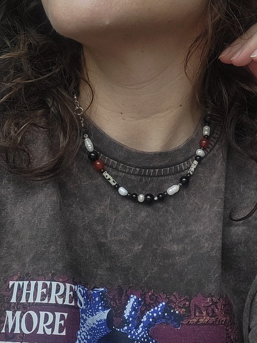 korale Naszyjnik More LOVE