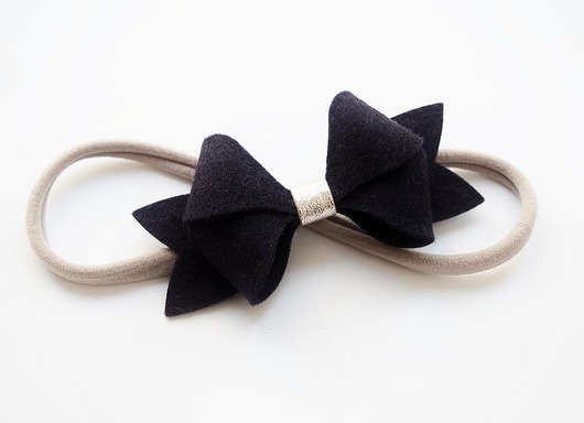 Opaska do włosów BUTTERFLY BOW MAXI  Momilio