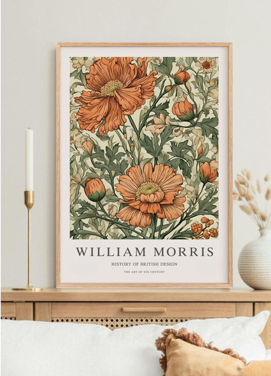 plakaty PLAKAT dekoracyjny , William Morris, wystawowy