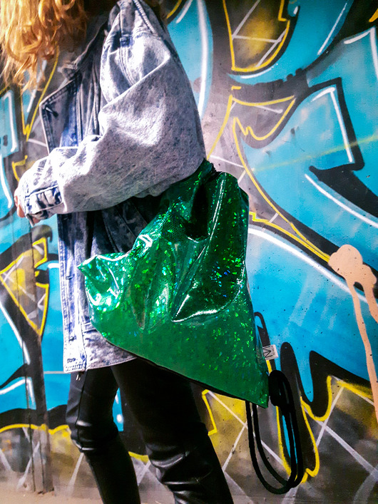 Worek Green Holo to moje