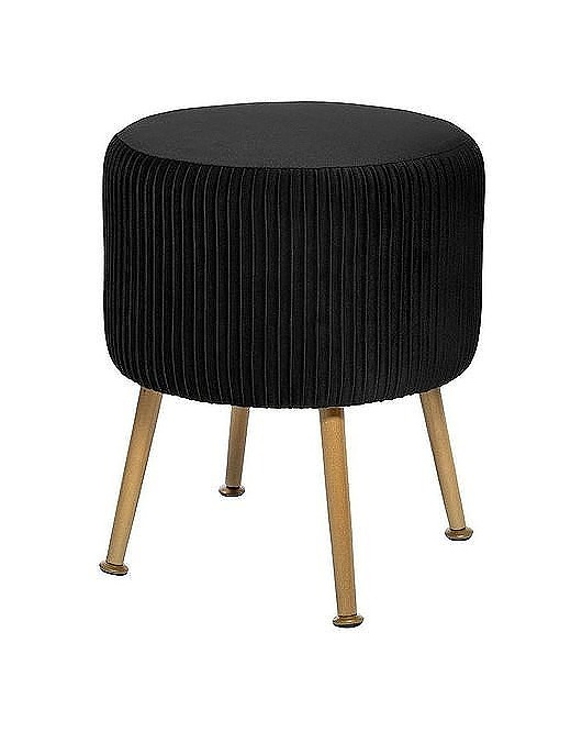 pufy do siedzenia Pufa do Salonu Jennifer Czarna