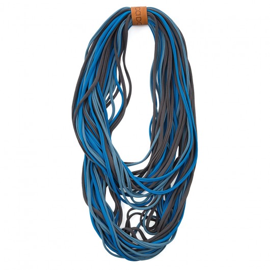 Zamotka Dzianinowy Naszyjnik TEAL CADOaccessories