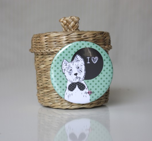 Przypinka West Blue Bear