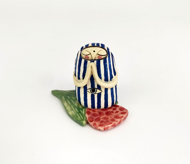 figurki i rzeźby Tiny Little Home Guardian (in blue)