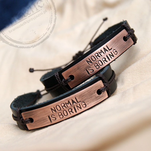 TWÓJ NAPIS - strap bransoletka SHEandHE