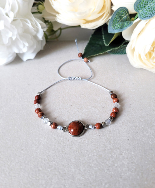 bransoletki z kamieni naturalnych Miłość i regeneracja- Kamień księżycowy