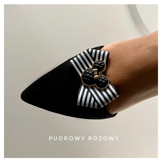 klipsy do butów Ekskluzywne Biżuteryjne Klipsy do butów MICKEY NEW