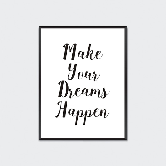 Plakat Make Your Dreams Happen TamTamTu