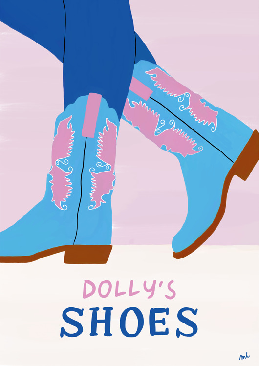 grafiki i ilustracje Dolly's shoes