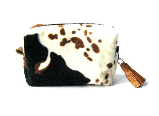 Country Pouch - skóra i futro sabi tatka