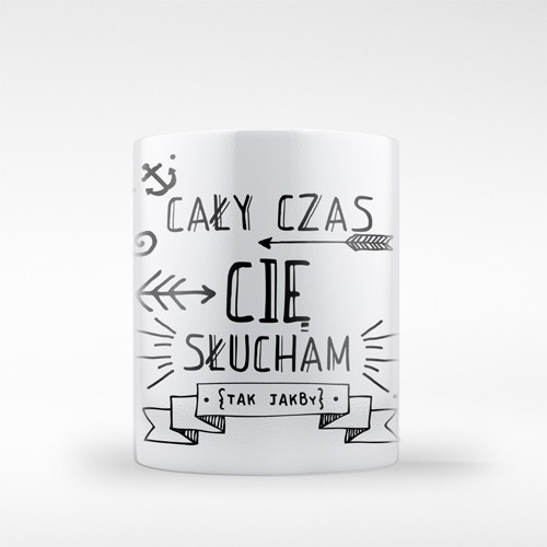 Cały czas męski Kubek ONE MUG A DAY