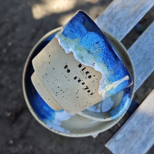 filiżanki "Nice to sea you", filiżanka 230 ml + spodek