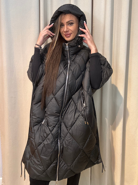 kurtki damskie Kurtka pikowana Nero