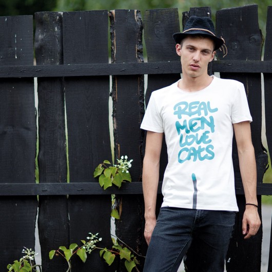REAL MEN LOVE CATS męska YURCOV