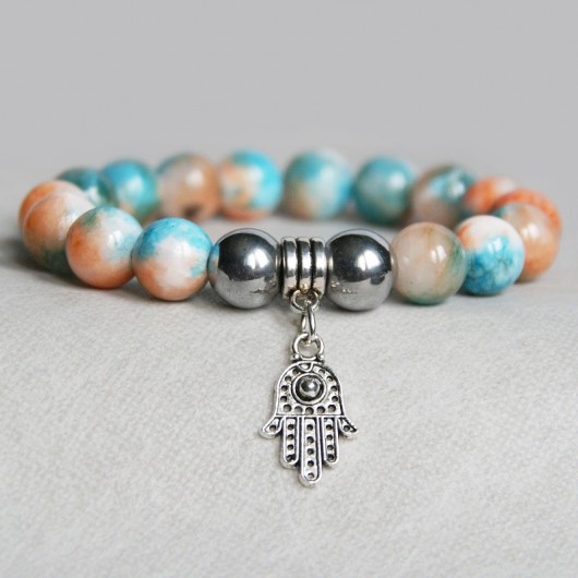 wiosenny jadeit & HAMSA kaktusia