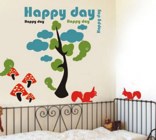 zestaw naklejek happy day   Project 8