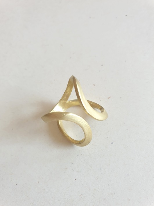 pierścionki złote Pierścionek  ANTYK nr.5, mosiądz