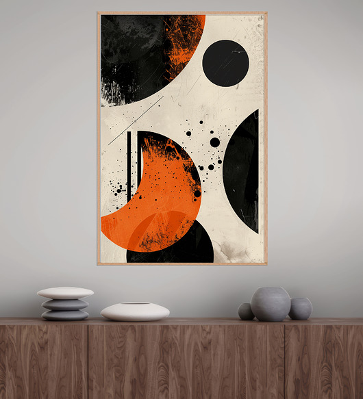 plakaty Geometria natury - Plakat, druk - Minimalizm, Boho, Loft #93
