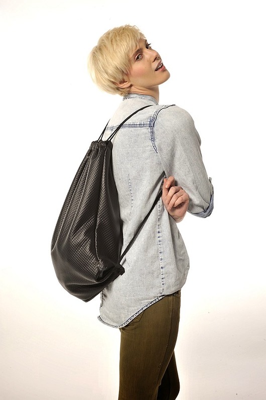 Plecak Worek Czarny Pegiboy Blackpack. Rozmiar L pegiboybags