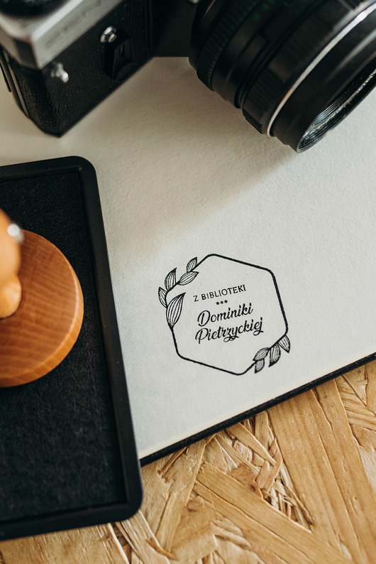 stemple Stempel Ex Libris "Hexan" - Zestaw prezentowy