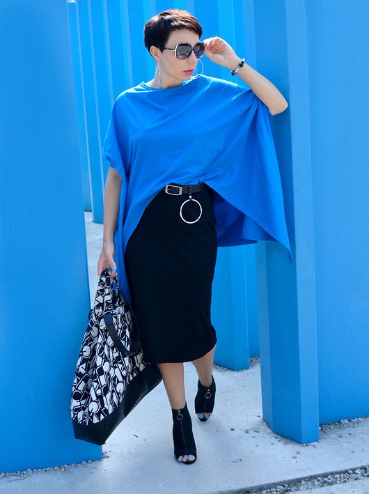 TUNIKA GEOMETRYCZNA by momo momo fashion