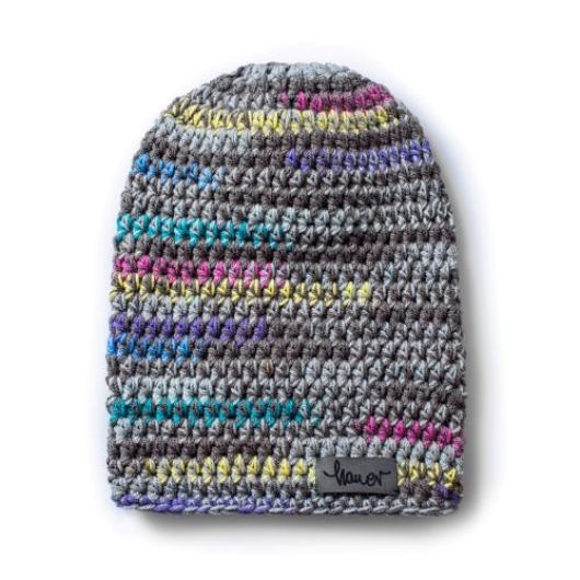 czapki damskie Czapka dziana HAUER KRAFF PASTEL'20 handmade