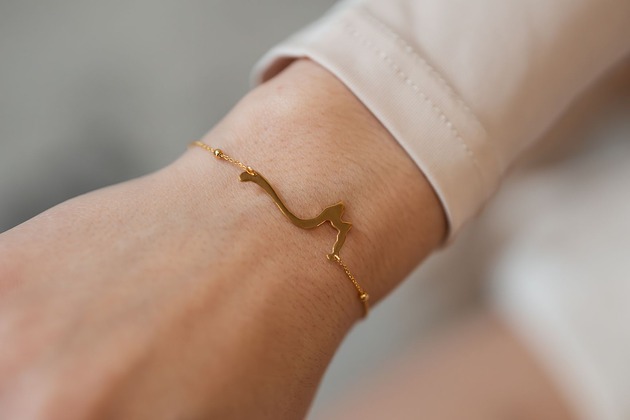 bransoletki złote Bransoletka "York linearny" złota