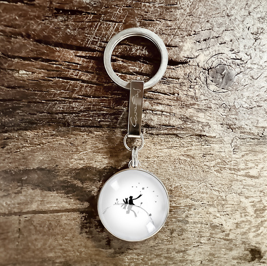 breloki Little Prince Friends -  stalowy brelok + box