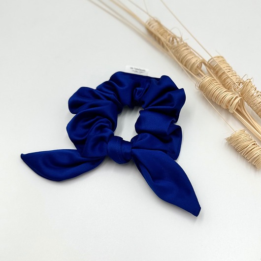 gumki do włosów Scrunchie/frotka bow Satyna bawełniana