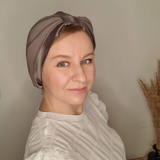 do włosów różne Turban jedwabny do snu