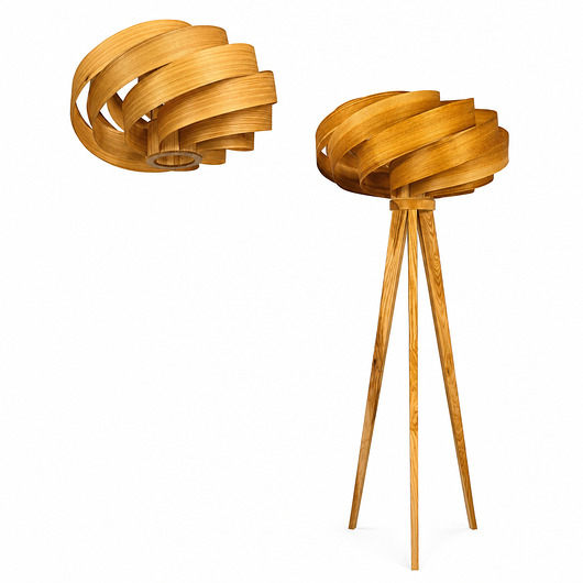 lampy wiszące Duet drewnianych lamp CLOUD ONE