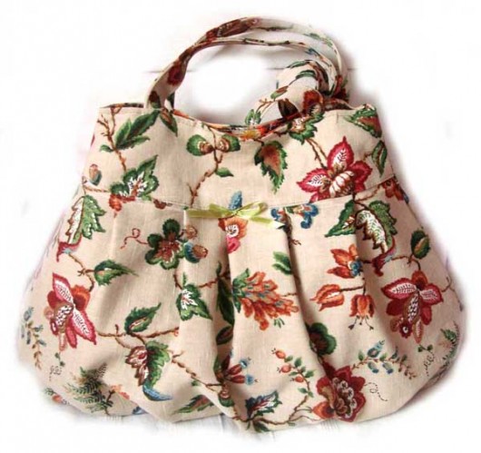 torebka Linen Flowers AvA
