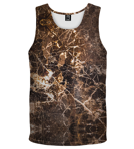 t-shirty męskie DR.CROW Bokserka Męska Marble Brown