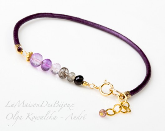 Purple Rain Bransoletka OLANDRE