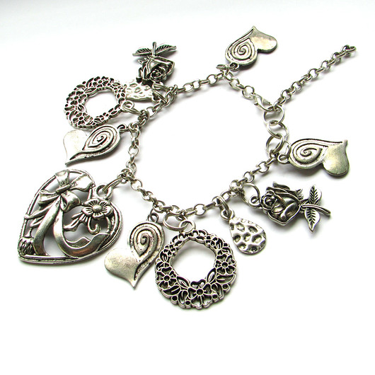 bransoletki na sznurku charming charms