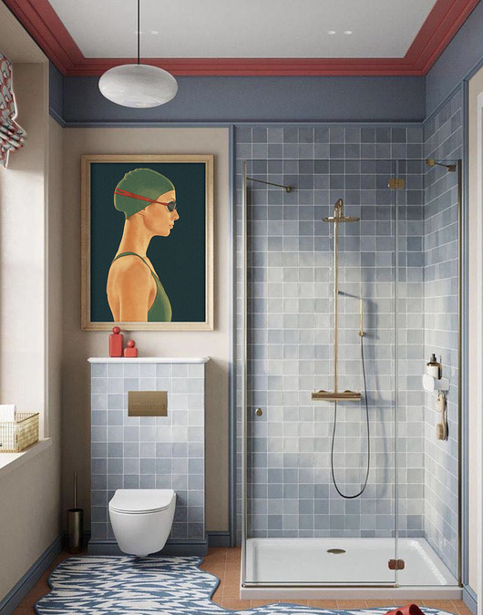 obrazy Pływaczka - obraz na płótrnie lub plakat