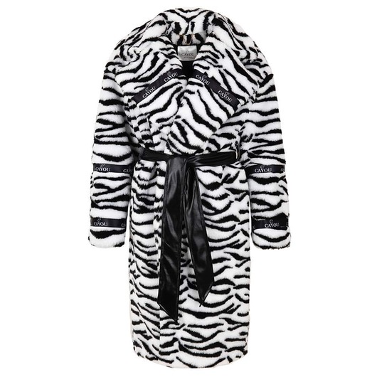 płaszcze damskie Płaszcz ZEBRA BY CAYOU