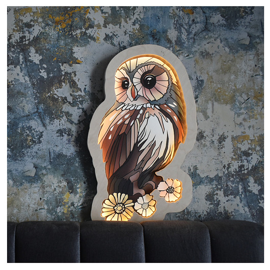 lampy do pokoju dziecka Lampka ścienna Unky - SOWA