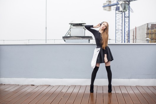 TyvekSkirt - NavyCity  Si Haute Fashion