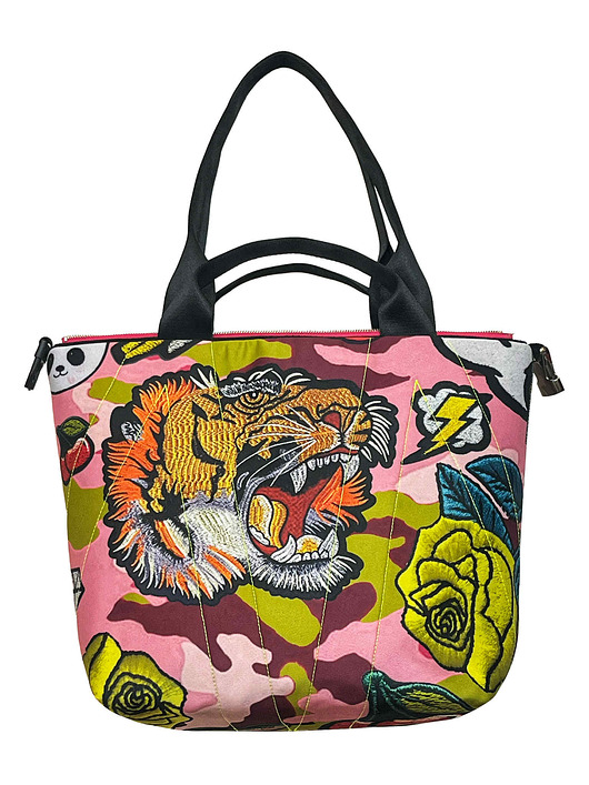 torby na ramię Art MIMA bag SHORT & Szymon Kurpiewski print