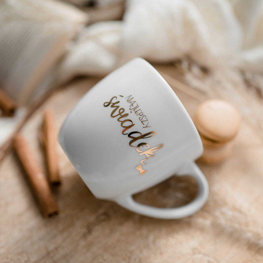 kubki Kubek 300 ml - Najlepszy świadek ZŁOTY NAPIS