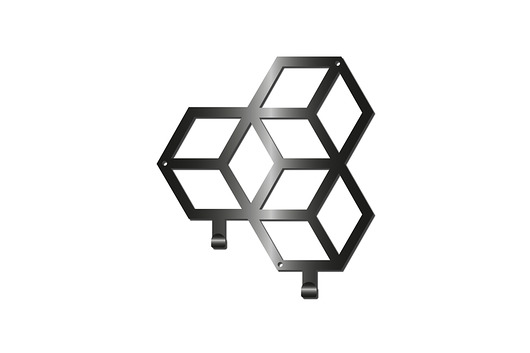 wieszaki Nowoczesny Wieszak Z Kolekcji Simple Geometryczne Wg20