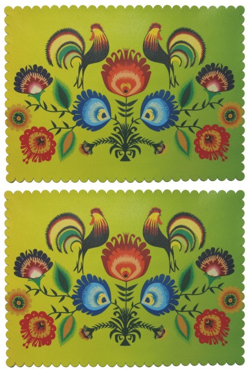 Podkładki folk 2 sztuki Gaul Designs