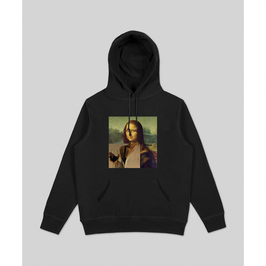 Wine Lisa Hoodie Back to Black