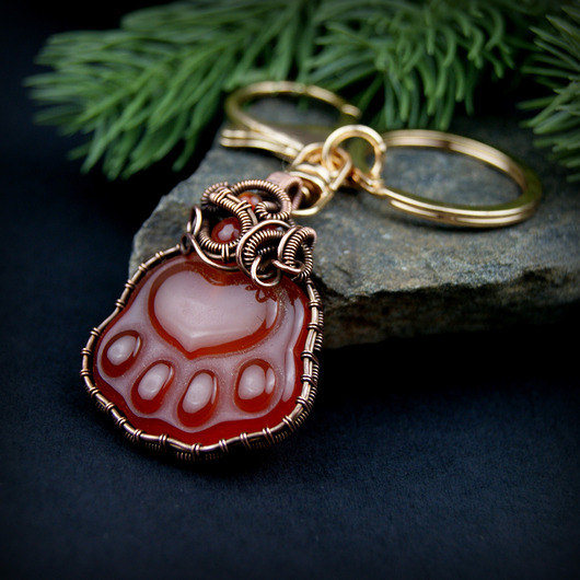 breloki Brelok z karneolem