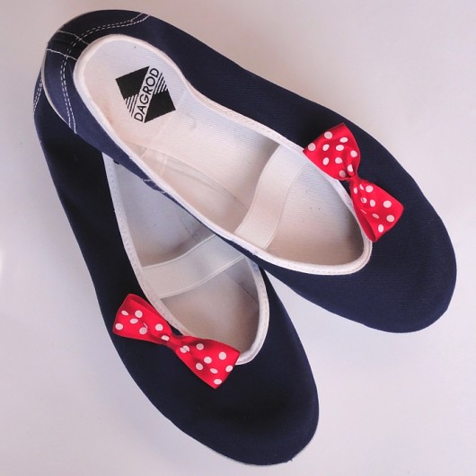 Czerwona polka dot Czarna Biedronka